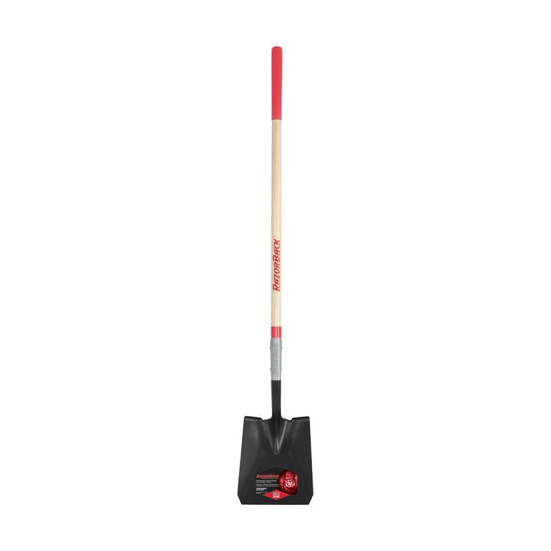 Razor-Back 59.5 in. Steel Square Digging Shovel Wood Handle 2593700