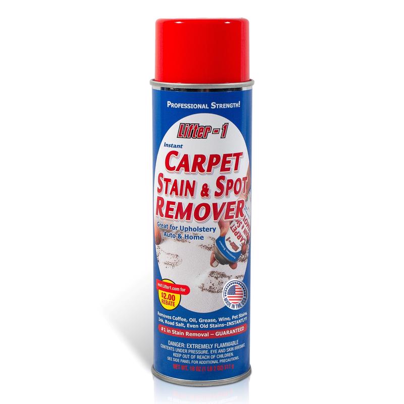 Lifter-1 No Scent Carpet Stain Remover 18 oz Liquid 40463