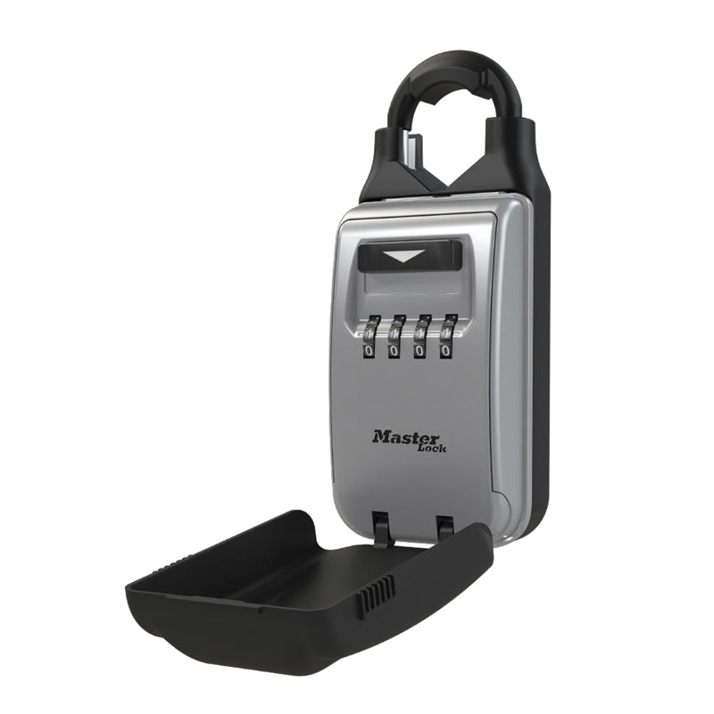 Master Lock 2-7/8 in. W Metal 4-Dial Combination Lock Box 5420D