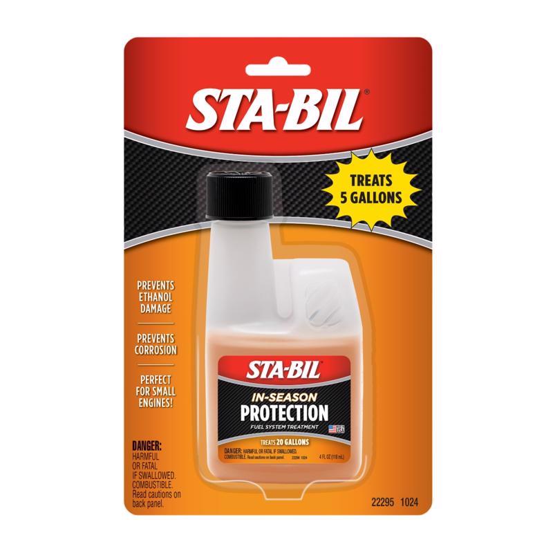 STA-BIL In-Season Ethanol/Gasoline Fuel Stabilizer 4 oz 22295