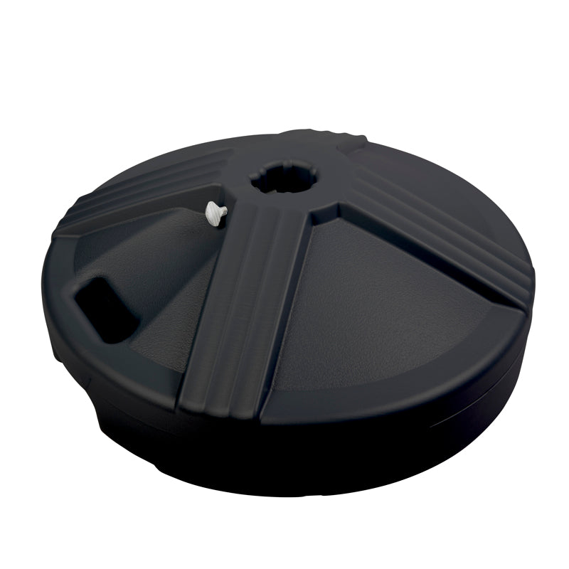 US Weight Black Classic Resin Umbrella Base FUB1BERET