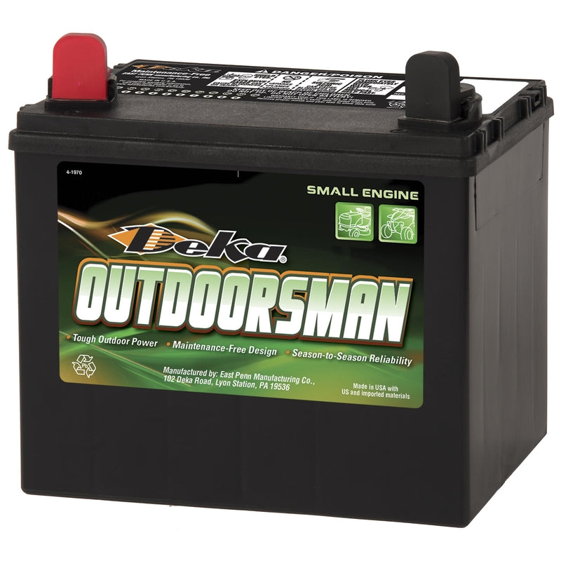 Deka Outdoorsman 350 CCA 12 V Lawn and Garden Battery 11U1L