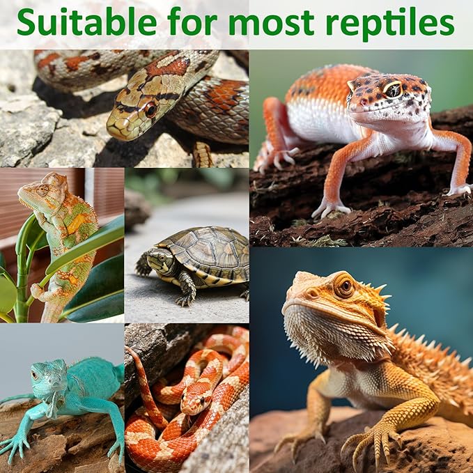 Halatool 18 X 36 Inches Reptile Carpet Thicken Coconut Fiber Mat for 20-40 Gallon Reptile Tank Terrarium Bedding Liner for Lizard Bearded Dragons Turtles Snake Leopard Gecko