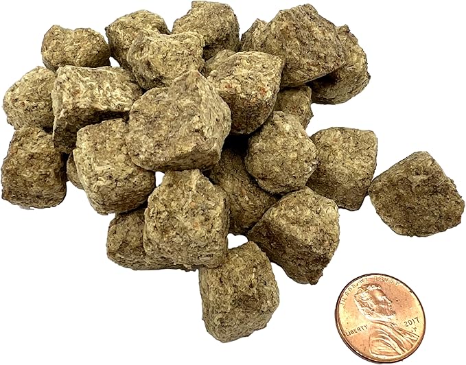Freeze Dried Brine Shrimp Cubes 2.5 oz, Fish Food for Freshwater and Marine Aquarium Species