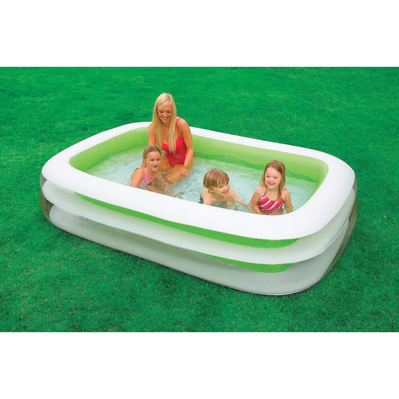 Intex 203 gal Rectangular Plastic Inflatable Pool 22 in. H X 69 in. W X 103 in. L 56483EP