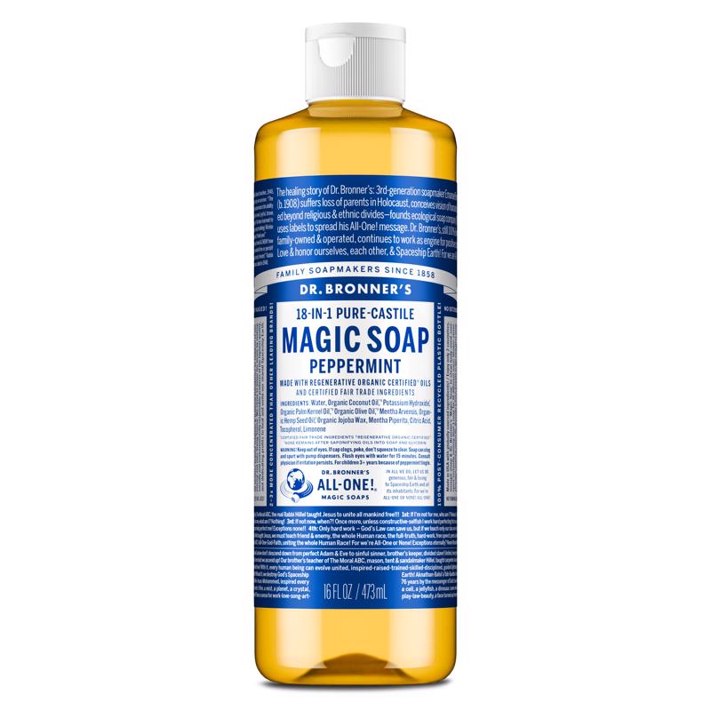 Dr. Bronner's Organic Baby Unscented Scent Pure-Castile Liquid Soap 32 oz OLBA32 1 pk, Pack of 12