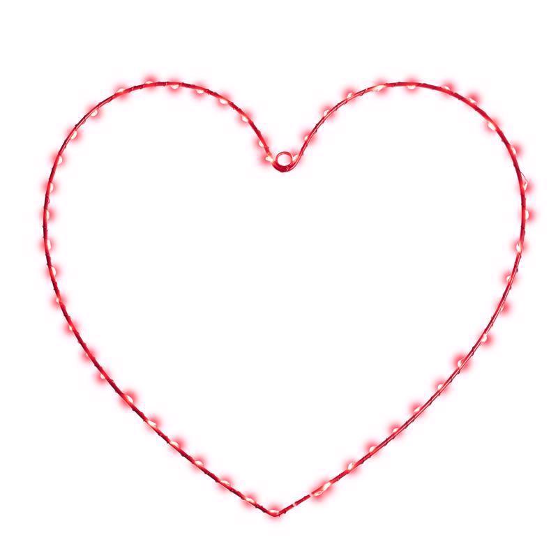 Celebrations Heart Silhouette Window Decor Metal 14-03027A 1 pk