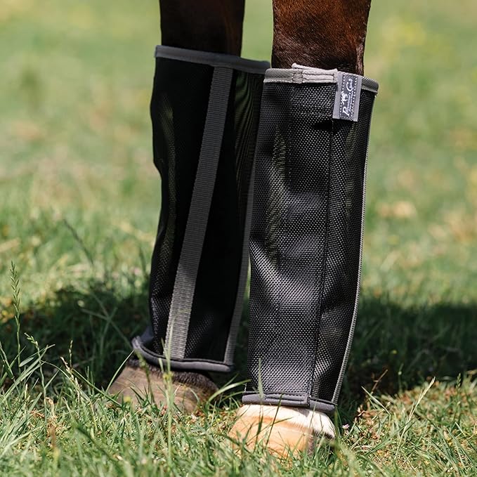Professional's Choice Deluxe Fly Boots | Breathable Mesh | 4 Pack