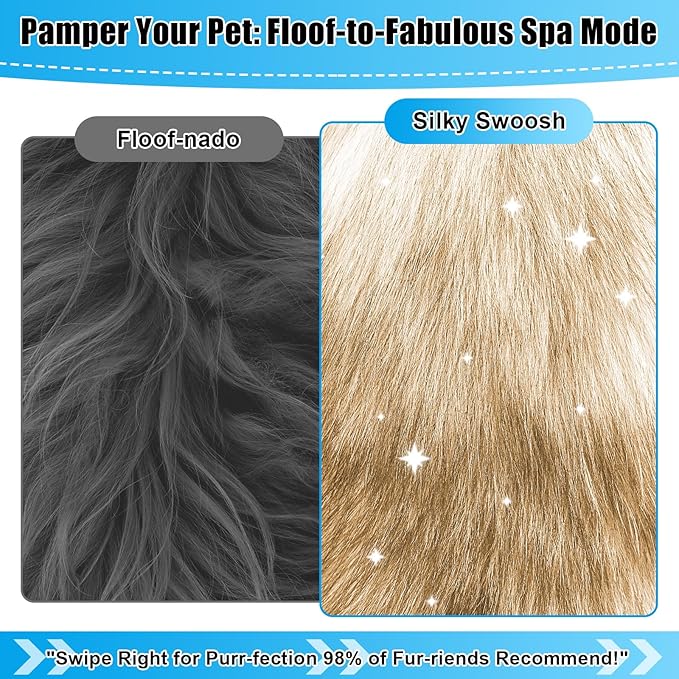 2PCS Flea Comb for Cats & Dogs โ Magic Self-Cleaning Cat Grooming Brush with Stainless Steel Teeth, Cat Combs for Fleas and Ticks, Indoor Pets, Fine Tooth Comb for Kittens