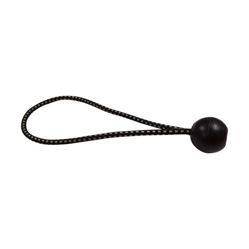 AHC Black Bungee Ball Cord 9 in. L X 0.2 in. 50 lb DR77346 1 pk, Pack of 50