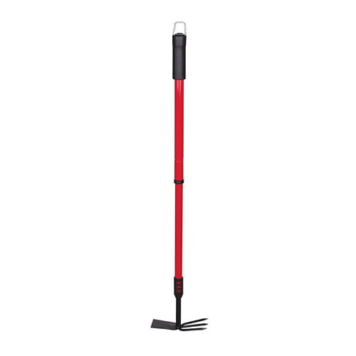 Bond 37 in. 3 Tine Steel Hoe Rake Steel Handle LH016