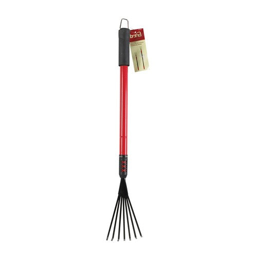 Bond 37 in. 9 Tine Steel Fan Rake Steel Handle LH013
