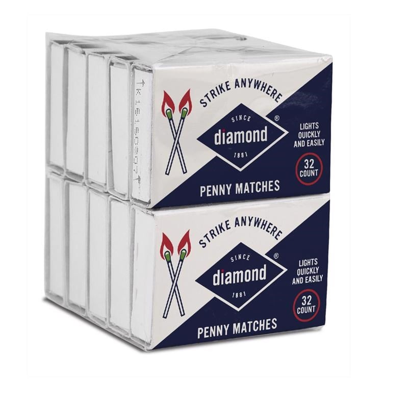 Diamond Greenlight 1.75 in. L Strike Anywhere Matches 533-378-864 32 pc, Case of 24