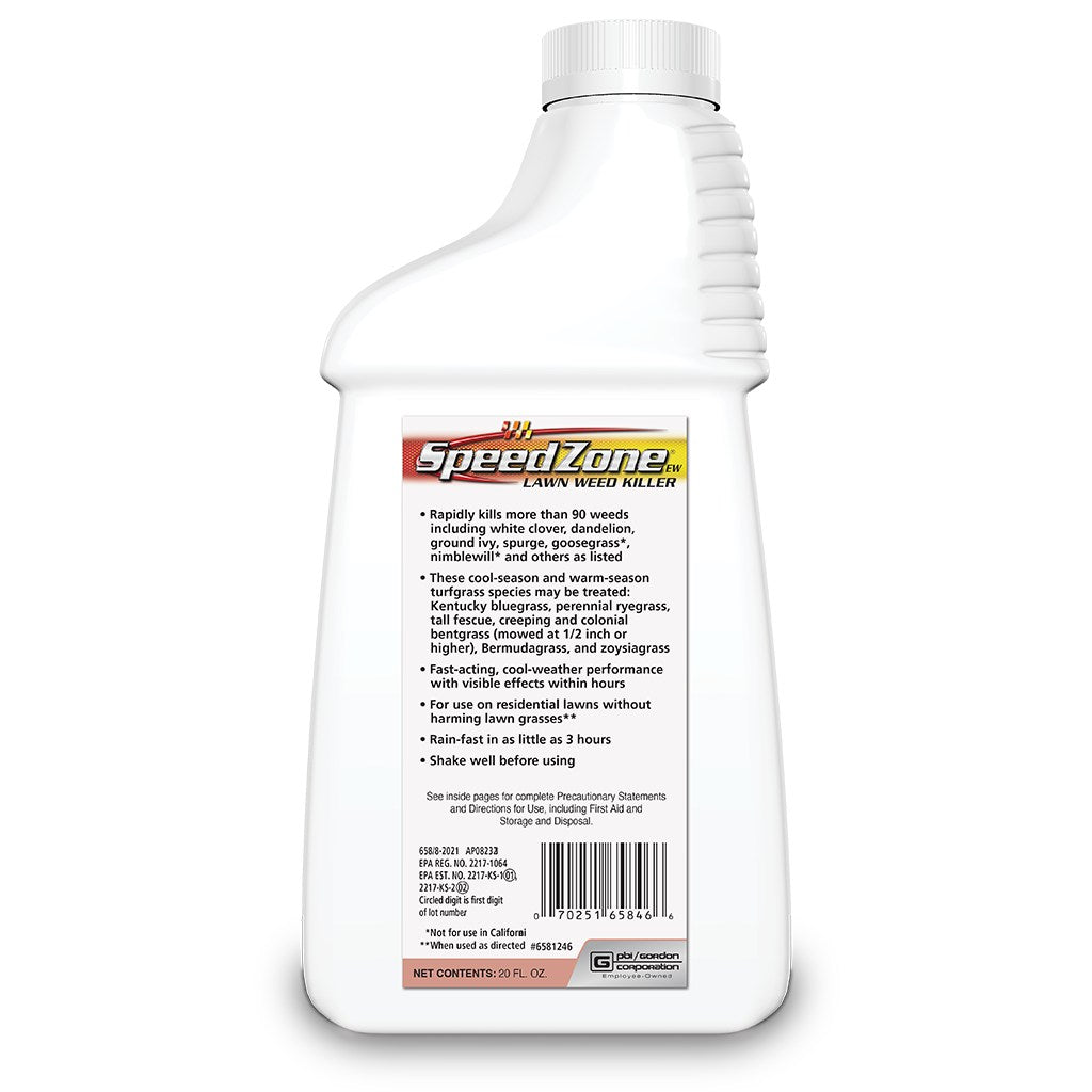 Gordon's SpeedZone Lawn and Weed Killer Concentrate 20 oz 6581246, Pack of 12