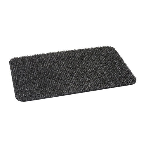 GrassWorx Clean Machine 18 in. W X 30 in. L Flint Flair Astroturf Door Mat 10372029
