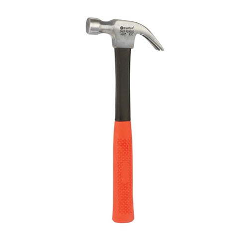 GreatNeck 8 oz Milled Face Curved Claw Hammer 8 in. Fiberglass Handle HG8C