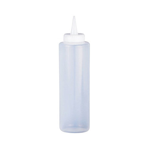 Harold Import Clear Plastic Squeeze Bottle 12 oz 43163