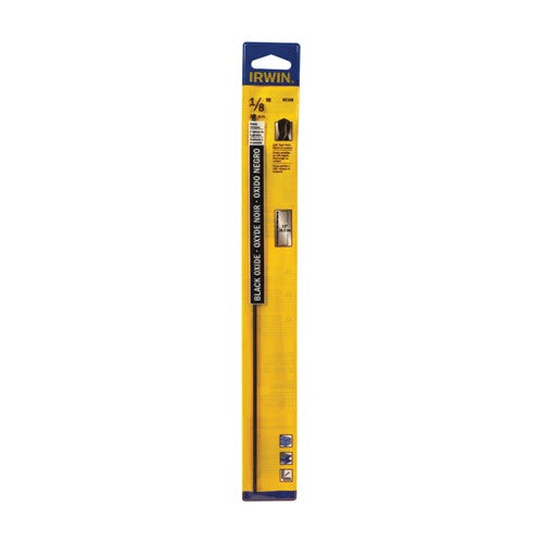 IRWIN Aircraft Extension 1/8 in. X 12 in. L High Speed Steel Split Point Drill Bit Straight Shank 1 62108