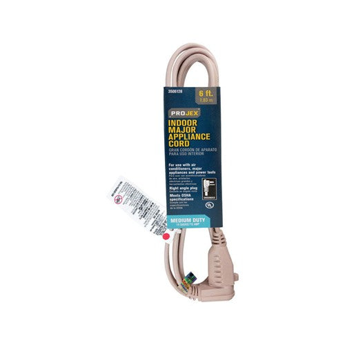 Projex 14/3 SPT-3 125 V 6 ft. L Appliance Cord 1AC-001-003FBGP