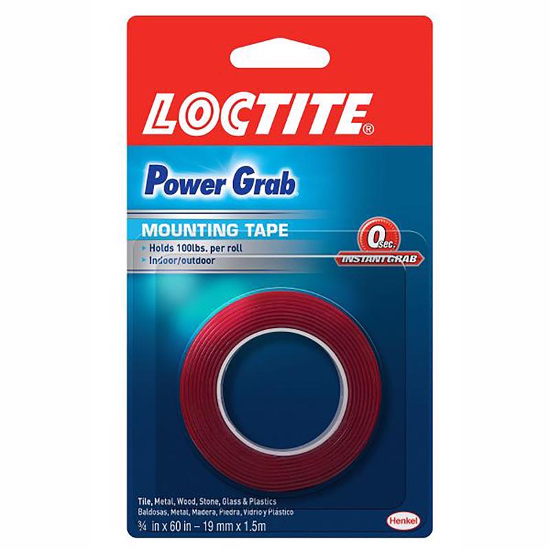 Loctite Power Grab 60 in. L X 3/4 in. W Double-Sided Mounting Tape 1360350
