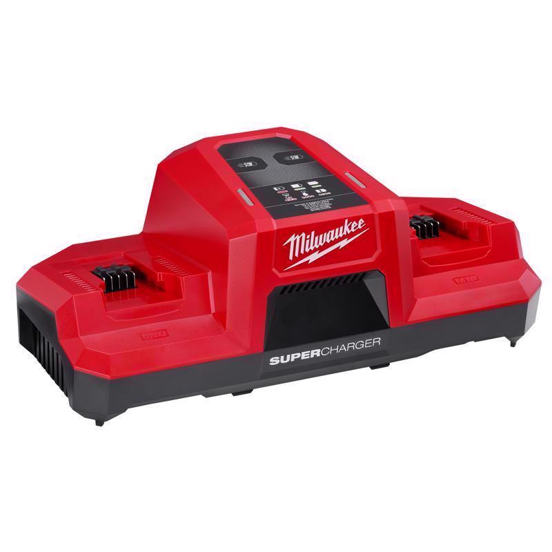 Milwaukee M18 Lithium-Ion Dual Bay Simultaneous Super Battery Charger 48-59-1815 1 pc