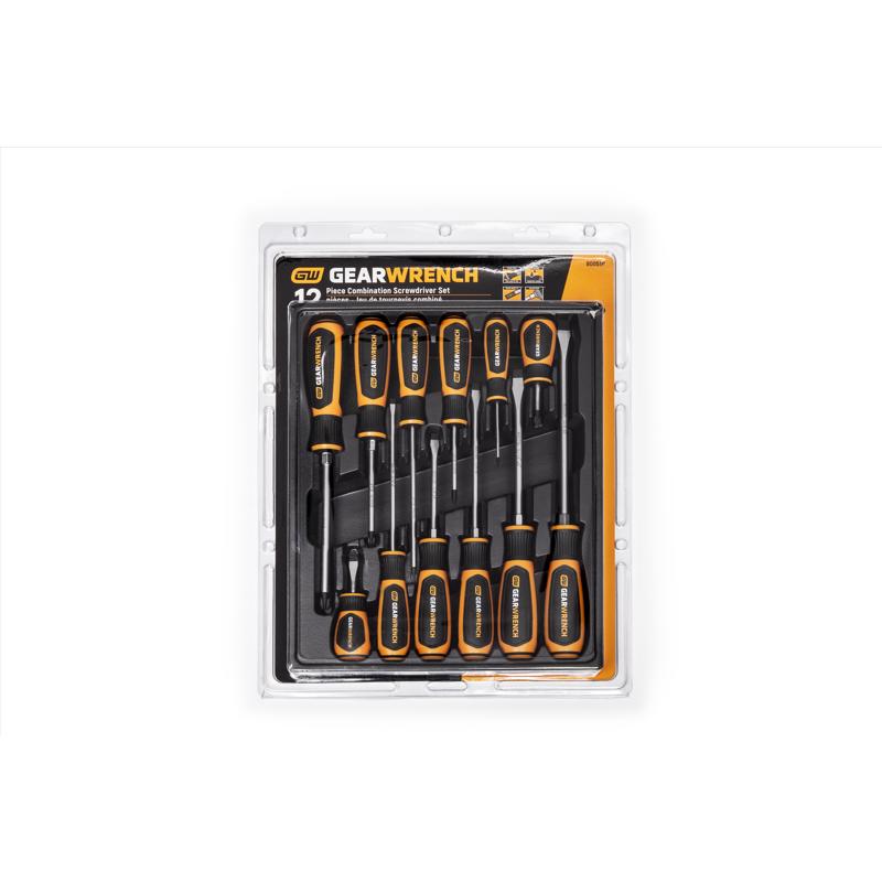 GEARWRENCH Phillips/Slotted Screwdriver Set 80051H 12 pc