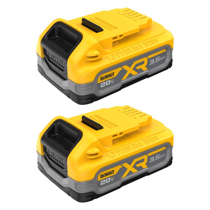 DeWalt 20V MAX XR DCBP320-2 3.5 Ah Lithium-Ion Battery 2 pc