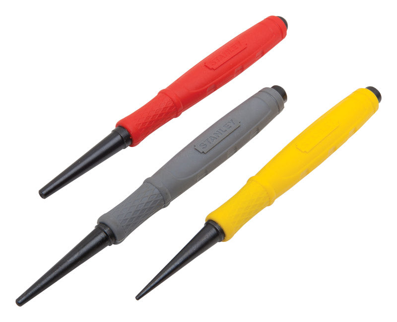 Stanley Cushion Grip Nail Set 58-930 3 pc