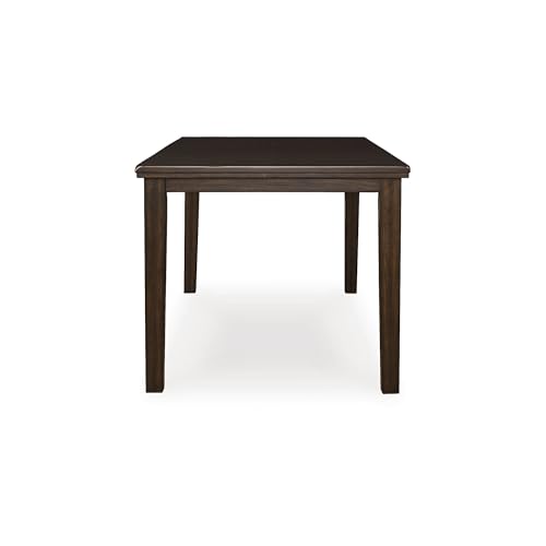 Wood Counter Height Extendable Dining Table