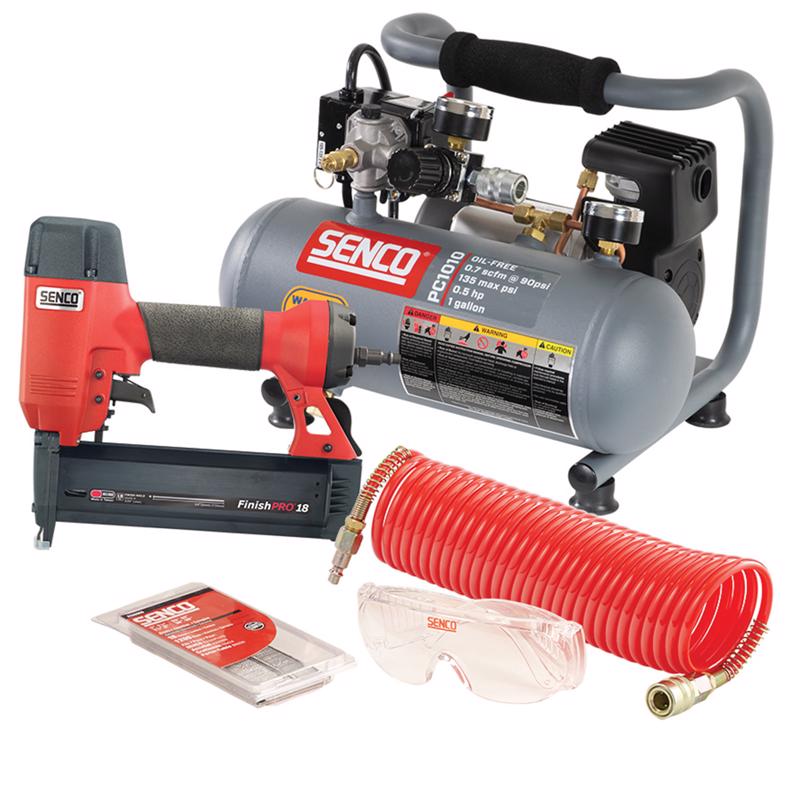 Senco FinishPro 18 18 Ga. Brad Nailer Kit PC0947