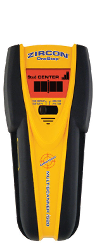 Zircon OneStep i520 7.28 in. L X 3.27 in. W Multifunction Stud Finder 1-1/2 in. 61910 1 pc