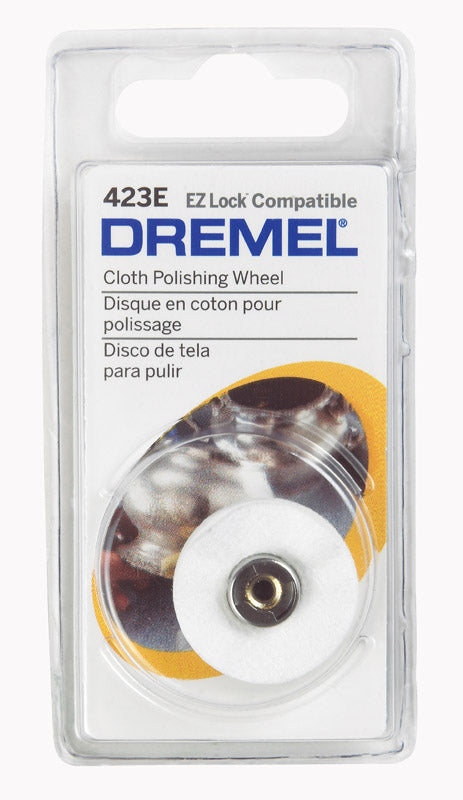 Dremel 1 in. Metal/Cloth Polishing Wheel 423E 1 pk