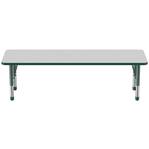 FDP 24" x 72" Rectangle Table with Chunky Legs