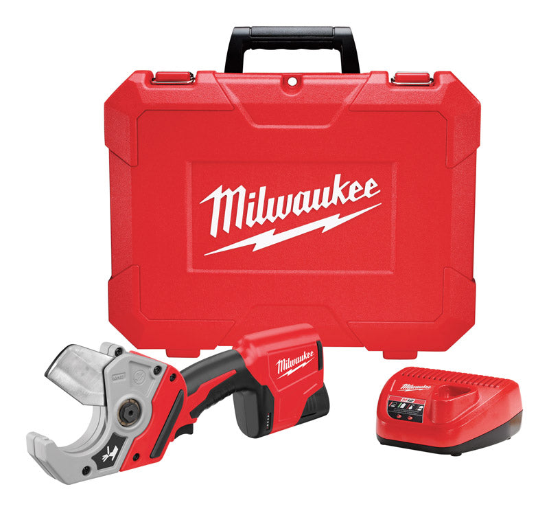Milwaukee M12 2 in. PVC Pipe Cutter Black/Red 2470-21 1 pk