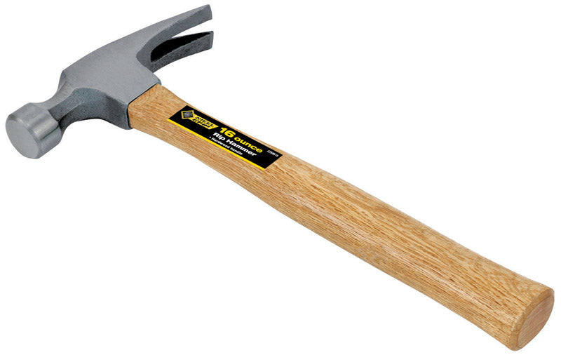 Steel Grip 16 oz Smooth Face Rip Hammer Wood Handle 2258515