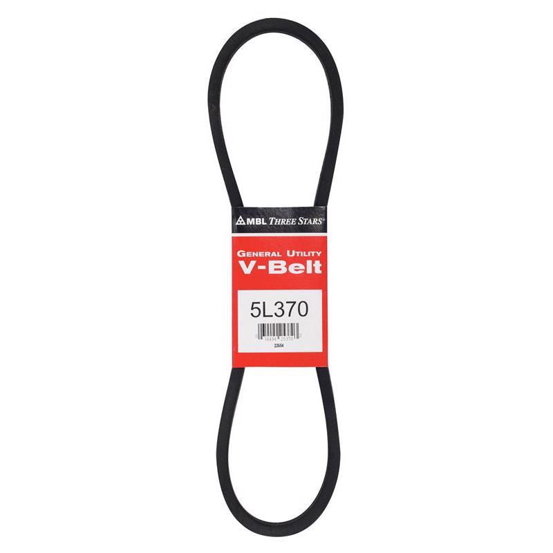 Mitsuboshi FHP General Utility V-Belt 0.63 in. W X 37 in. L For Fractional Horsepower Motors 5L370A