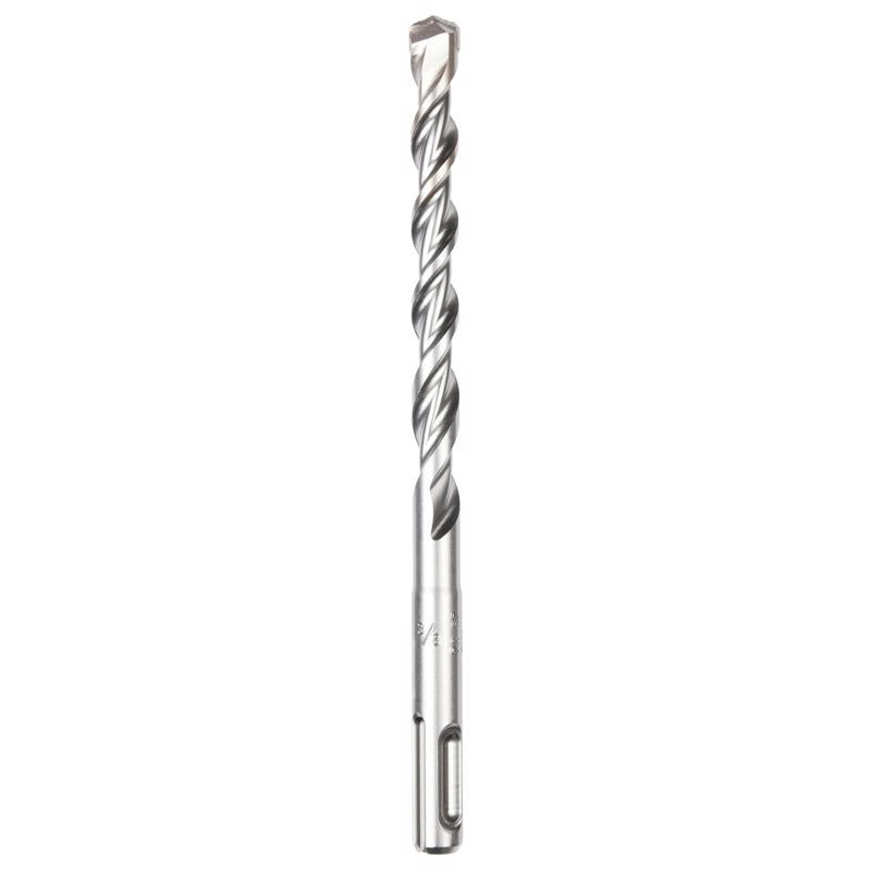 Milwaukee M/2 3/8 in. X 6 in. L Carbide Tipped Hammer Drill Bit SDS-Plus Shank 48-20-7451 1 pc