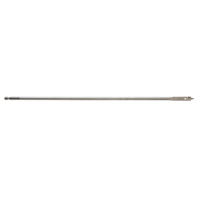 Milwaukee 3/8 in. X 16 in. L High Carbon Steel Flat Boring Bit Quick-Change Hex Shank 48-27-0170 1 pc