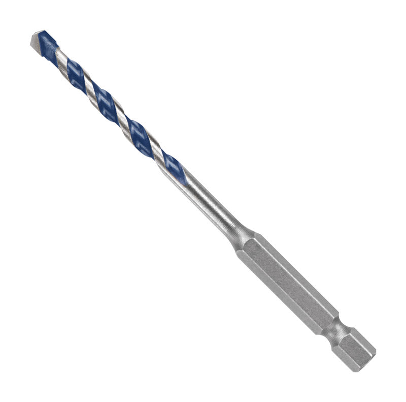 Bosch BlueGranite Turbo 3/16 in. X 4 in. L Carbide Tipped Hammer Drill Bit Hex Shank HCBG03T 1 pc