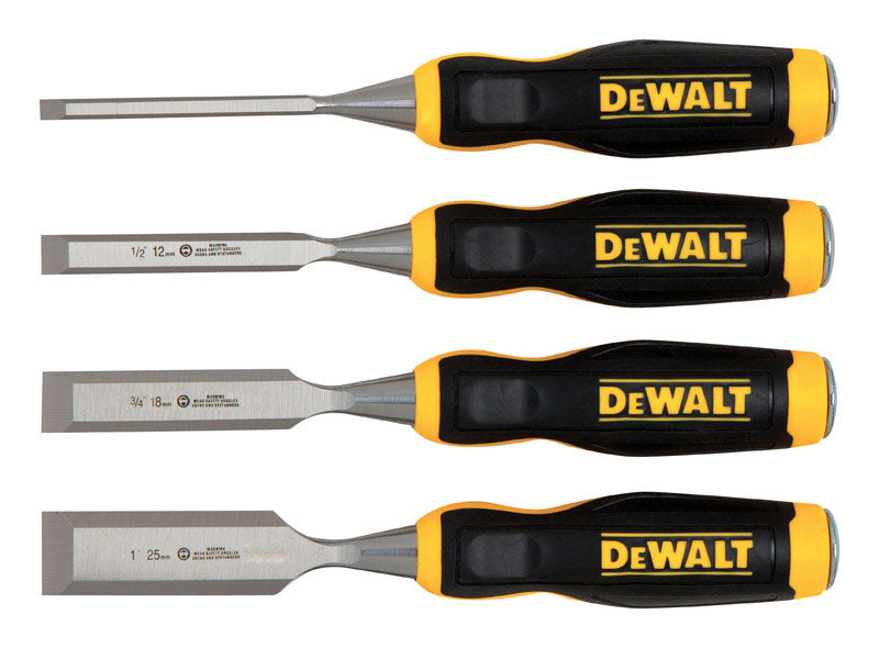 DeWalt 5 in. L Wood Chisel Set DWHT16063 4 pc