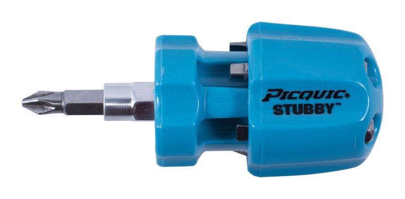 Picquic 6-in-1 Screwdriver 3.55 in. 91100B 7 pc, Case of 12