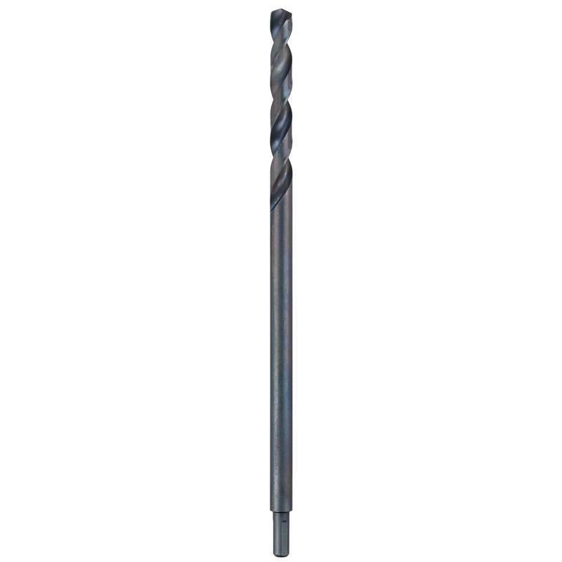 Milwaukee 1/2 in. X 12 in. L Black Oxide Aircraft Length Drill Bit 3-Flat Shank 48-89-2776 1 pc