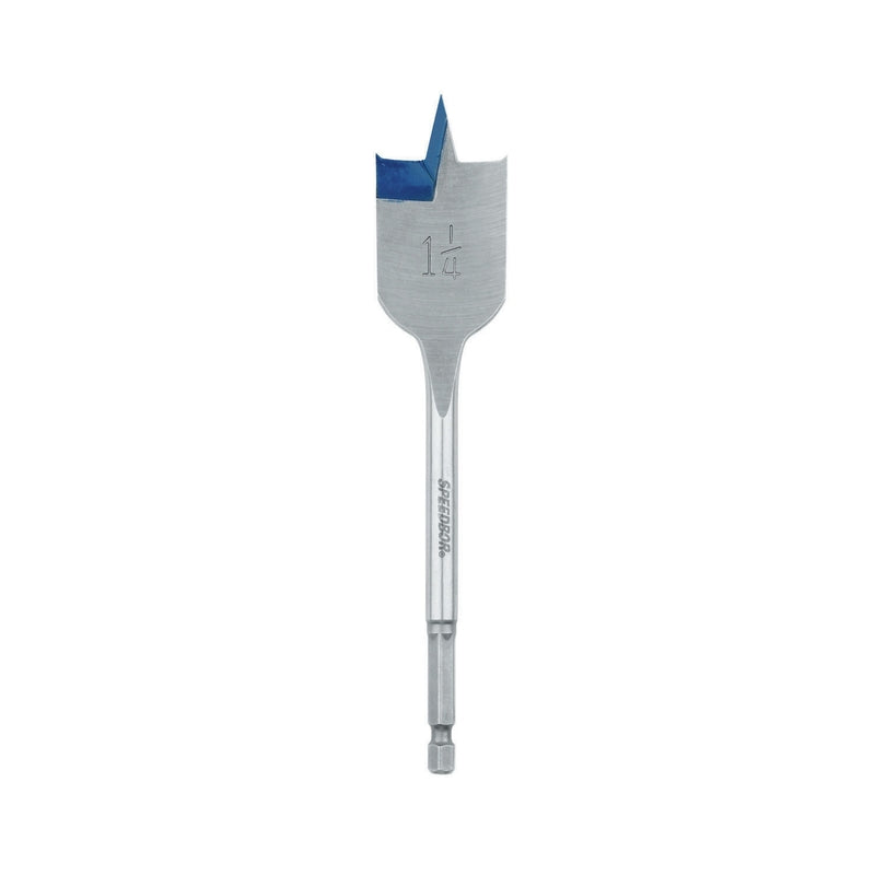 IRWIN Speedbor 1-1/4 in. X 6 in. L Carbon Steel Wood Boring Bit Hex Shank 1 pc — Model 88820