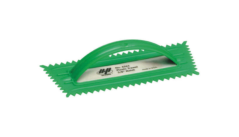 Marshalltown QLT 4-1/4 in. W Plastic Notched Trowel 6263