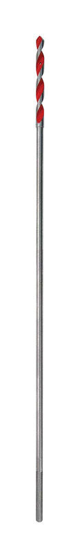 Milwaukee 1/4 in. D X 18 in. L Bellhanger Auger Bit High Speed Steel 48-13-7225 1 pc