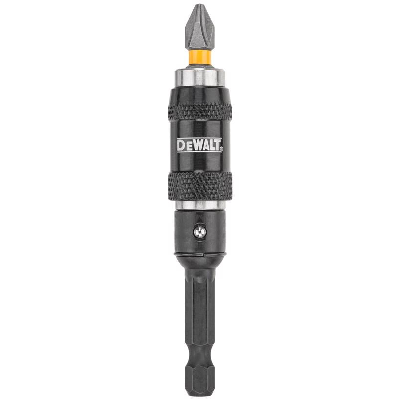 DeWalt Max Fit Phillips #2 Pivot Holder Bit and Holder Set S2 Tool Steel DWAPVTMF2 2 pc, Case of 3