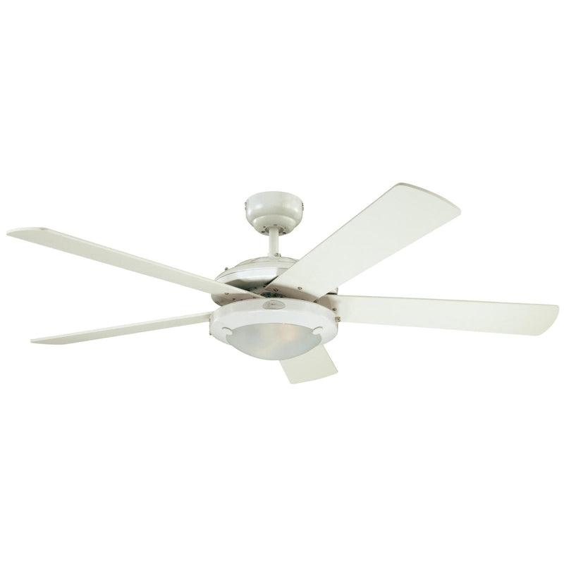 Westinghouse Comet 52 in. White LED Indoor Ceiling Fan 7233600