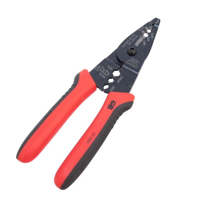Gardner Bender 1-1/4 in. L Black/Red Coaxial Cable Stripper GS-3589