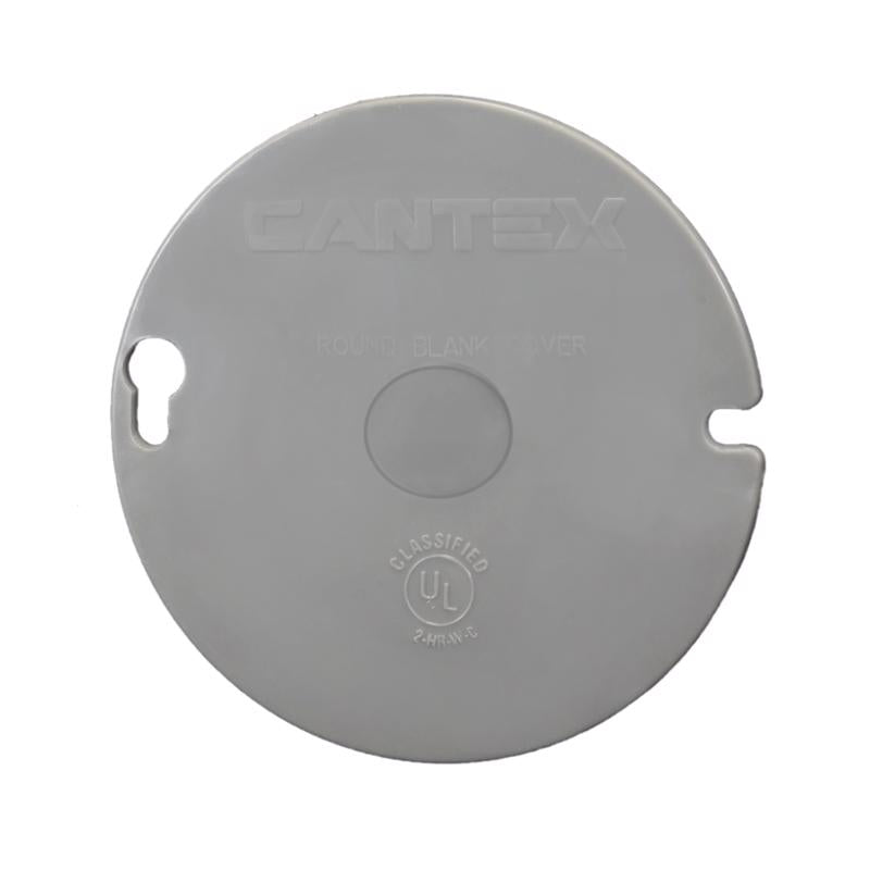 Cantex EZ Box Round PVC Ceiling Box Cover EZYL1