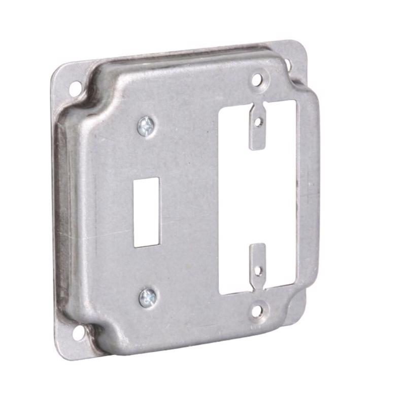 Southwire Square Steel 2 gang 4 in. H X 4 in. W Box Cover G1948-UPC